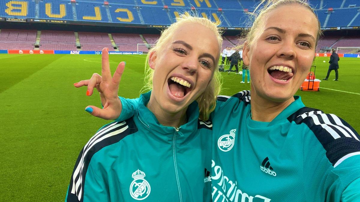 Svava y Moller son grandes amigas y compañeras de selección