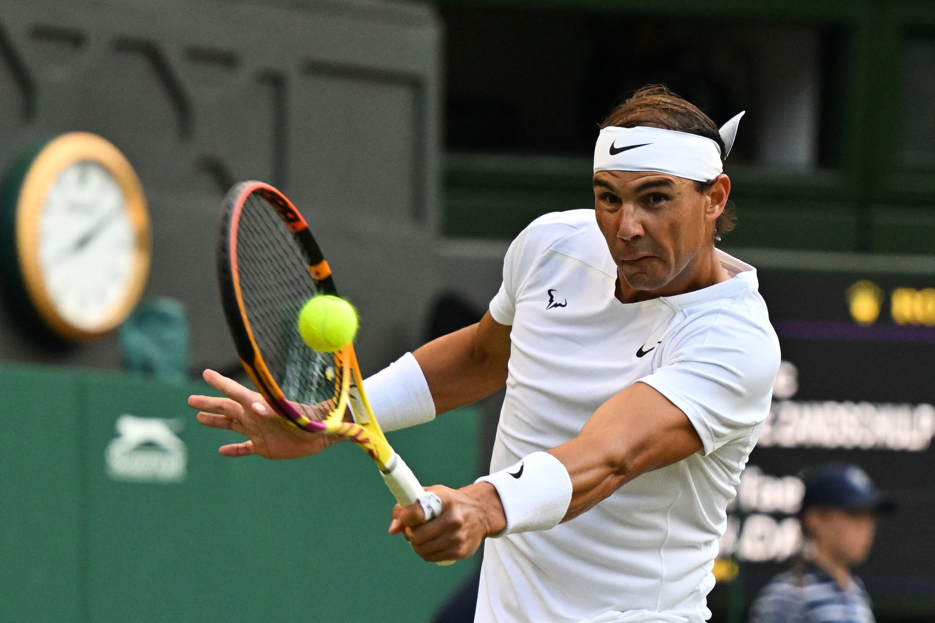Rafa Nadal en Wimbledon