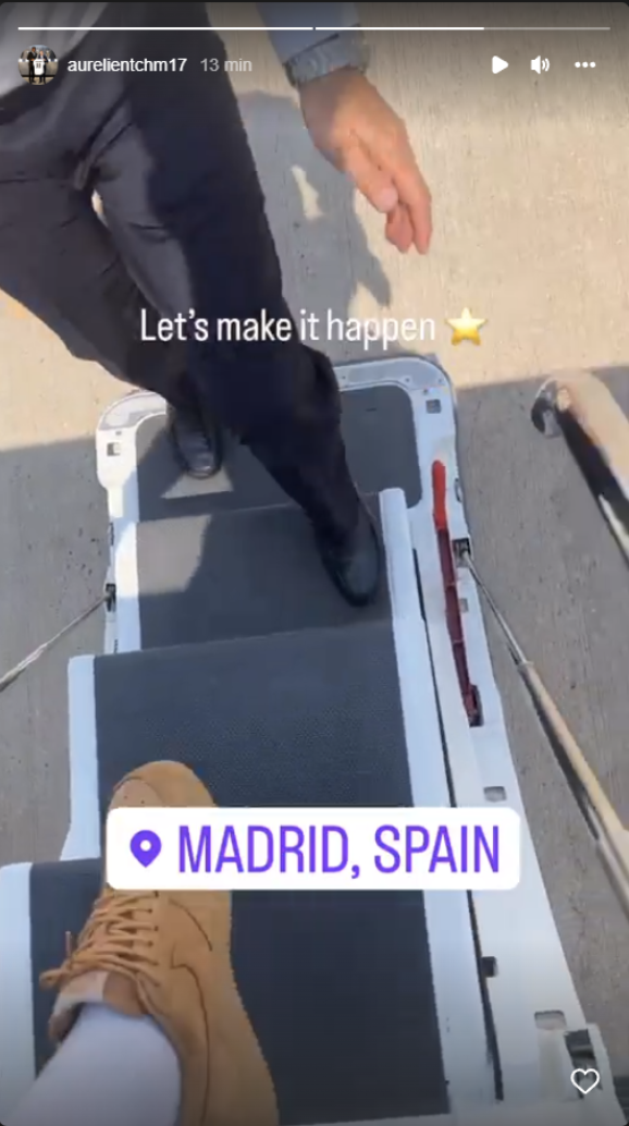 El mensaje de Aurelien Tchouameni al llegar a Madrid 