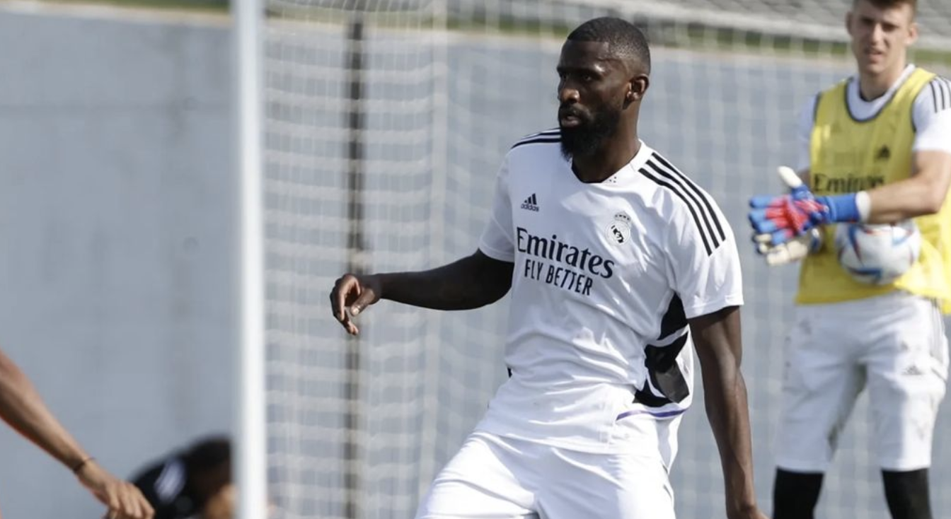 Antonio Rüdiger ya entrena con el Real Madrid