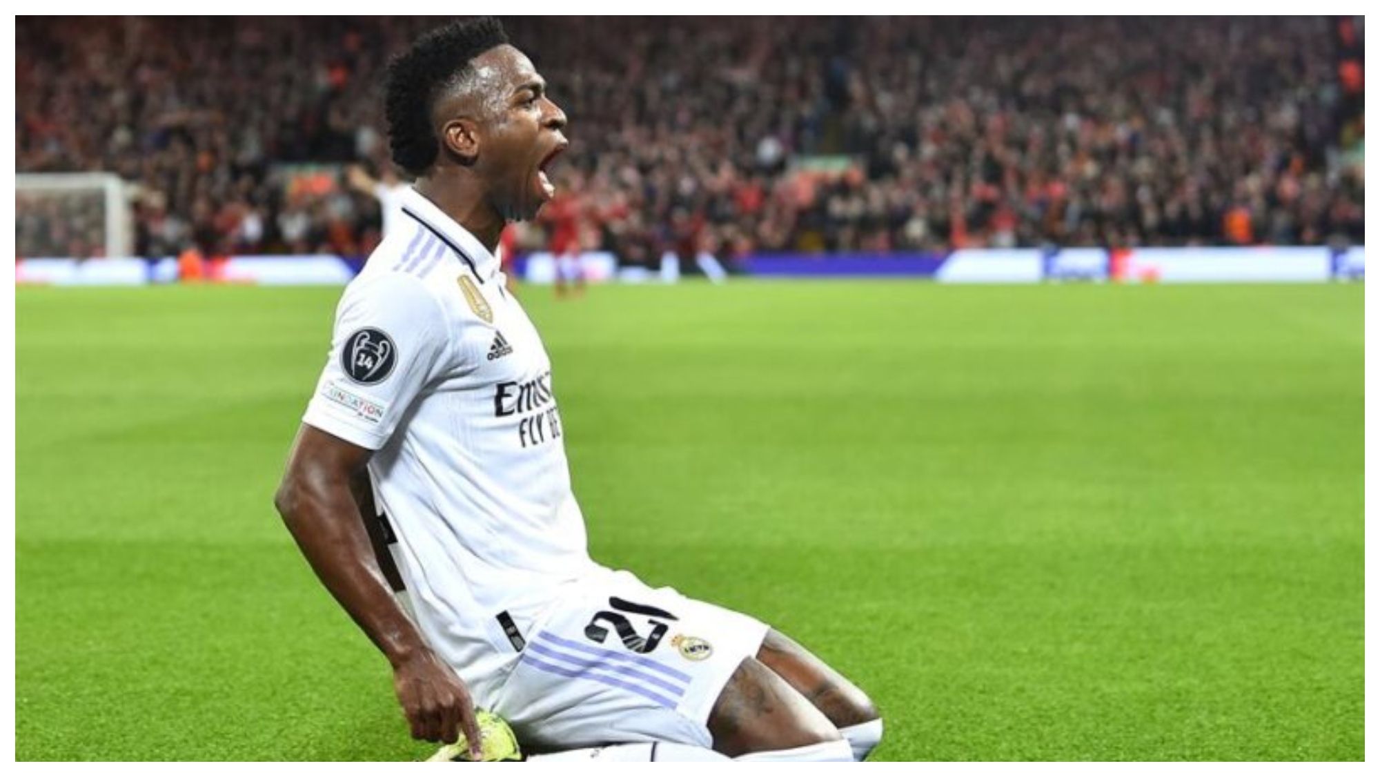 Vinicius Júnior con el Real Madrid
