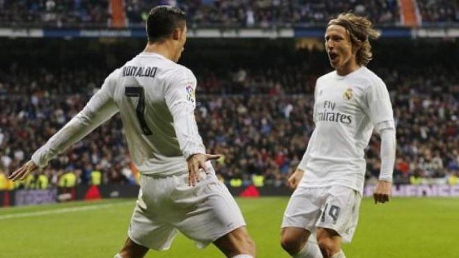 Cristiano Ronaldo y Modric, portugués y croata cuentan con numerosa experiencia en el club