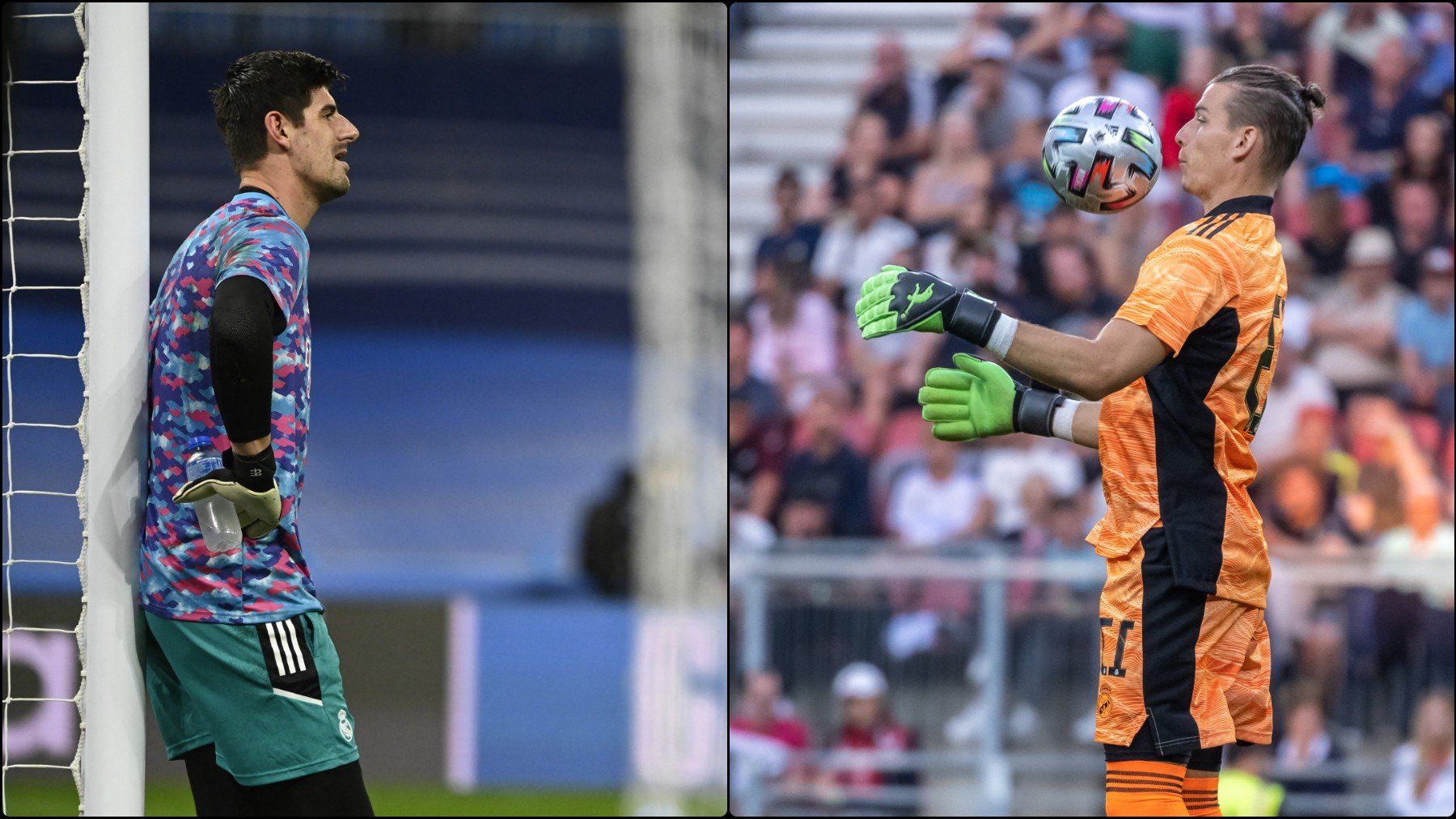 Courtois y Lunin completan una de las mejores porterías del mundo