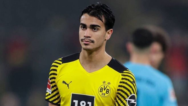 Reinier Jesús en su cesión con el Borussia de Dortmund