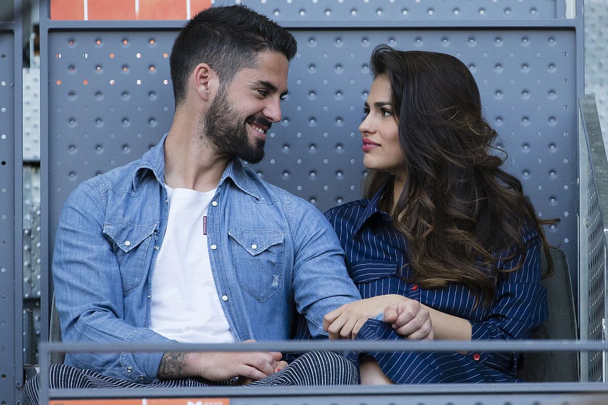 Sara Sálamo e Isco Alarcón
