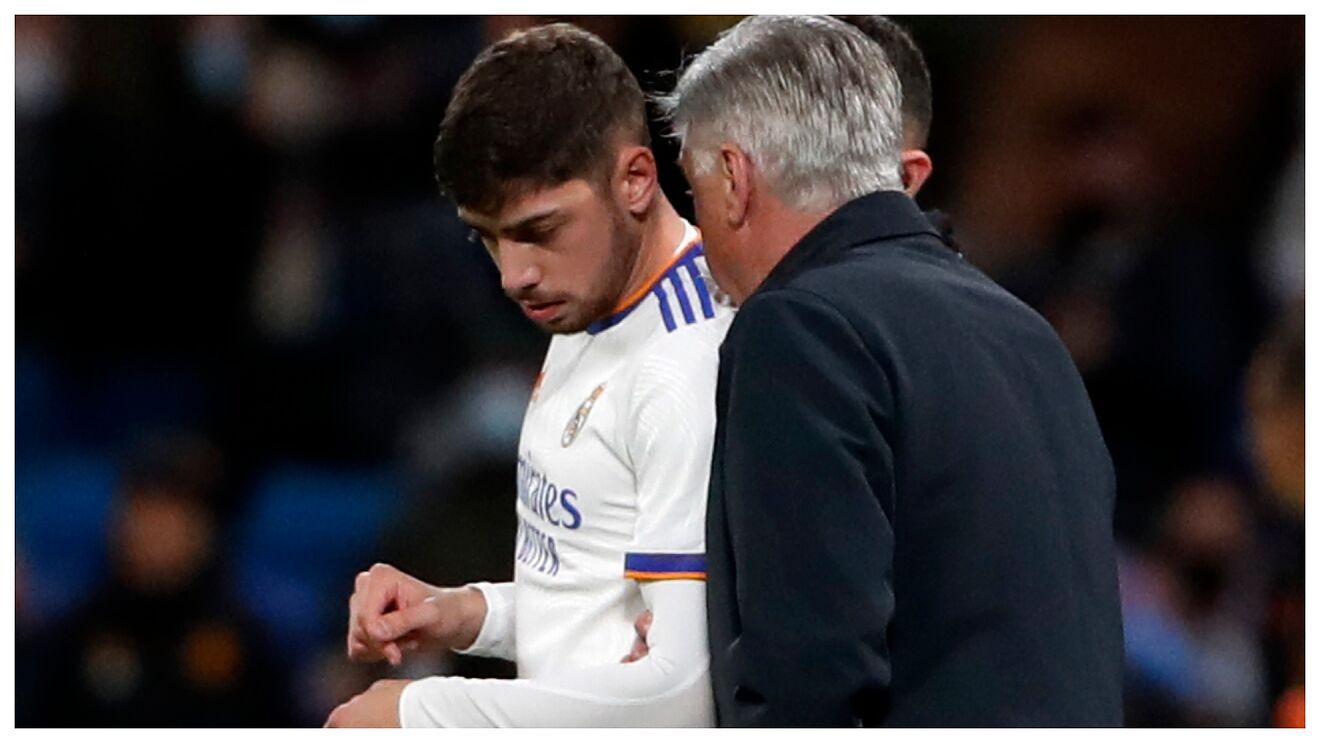 Fede Valverde y Ancelotti