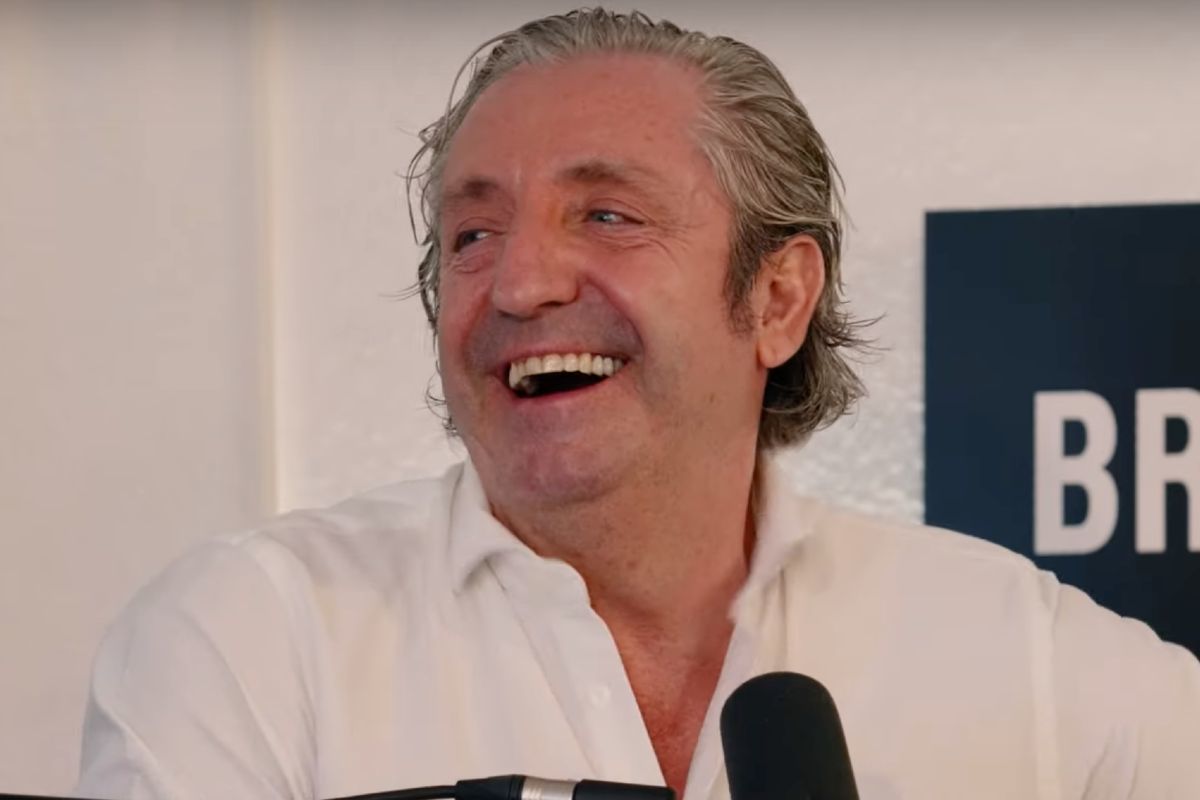 Josep Pedrerol durante un evento