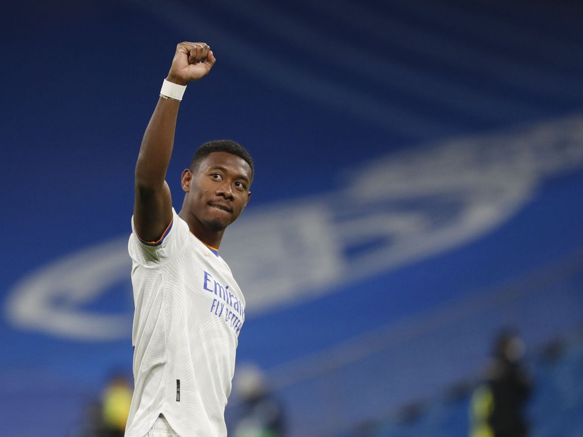Alaba llevó una cámara subjetiva antes del inicio de el Clásico