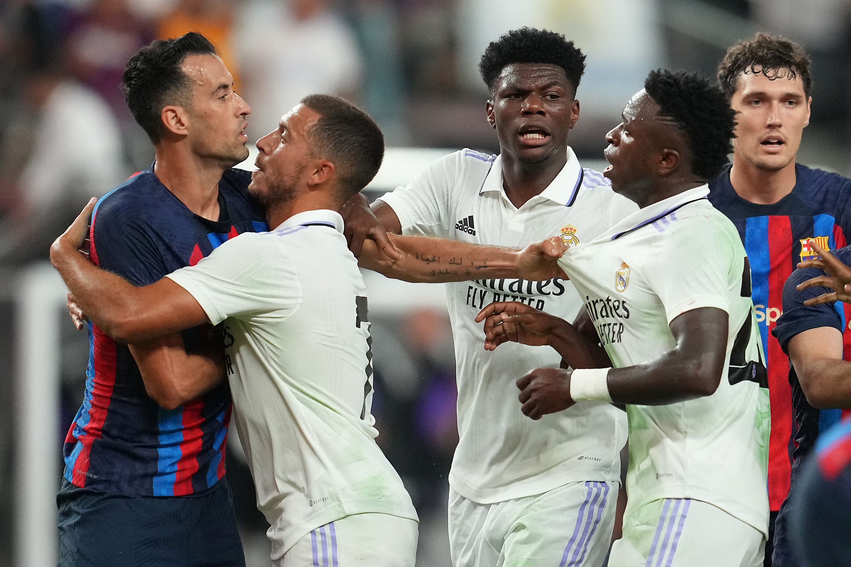 Vinicius Junior en el Real Madrid Barcelona