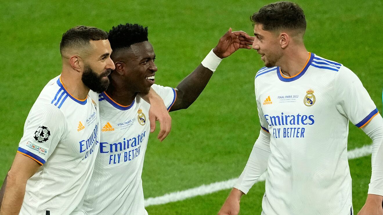 Fede Valverde y Vinicius son los mejor valorados 