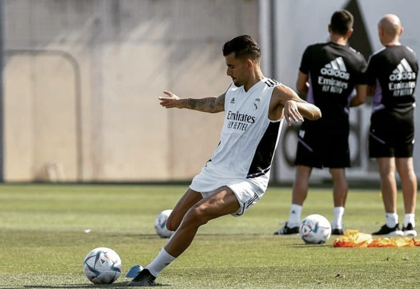 Dani Ceballos tiene en su abuelo a su mejor fan