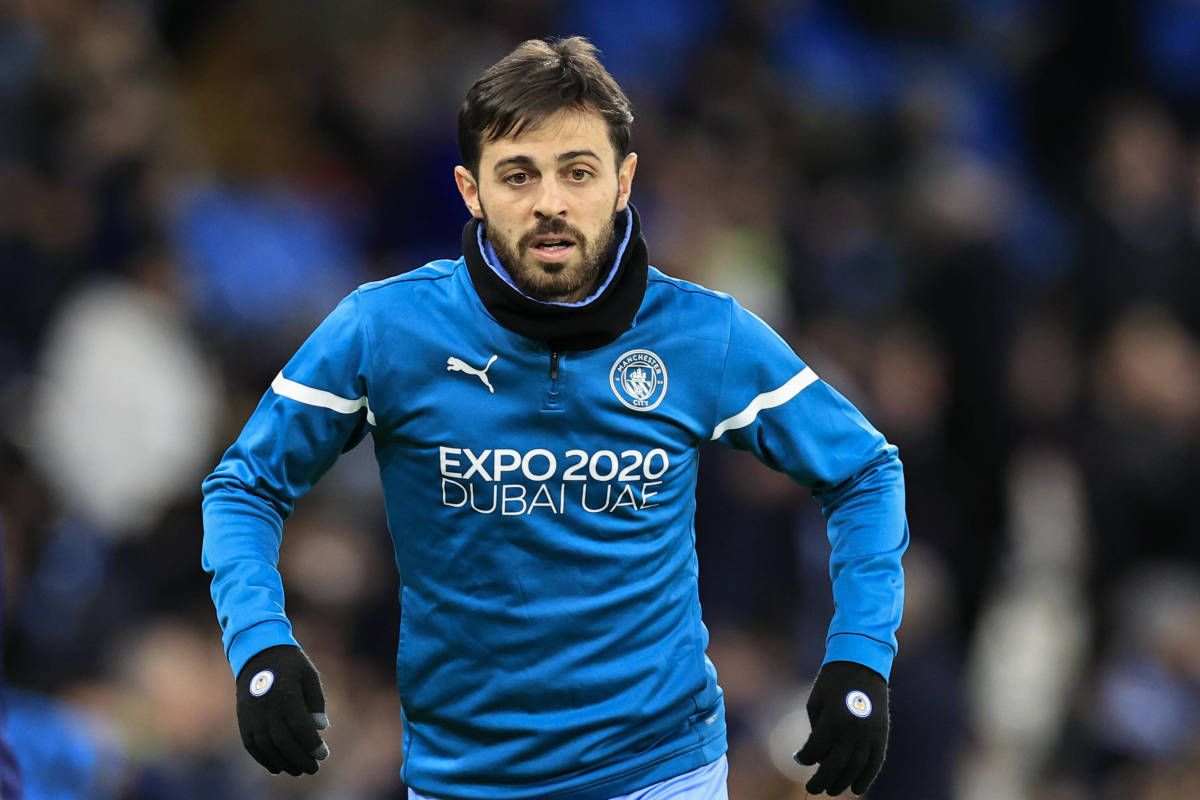 Bernardo Silva con el Manchester City