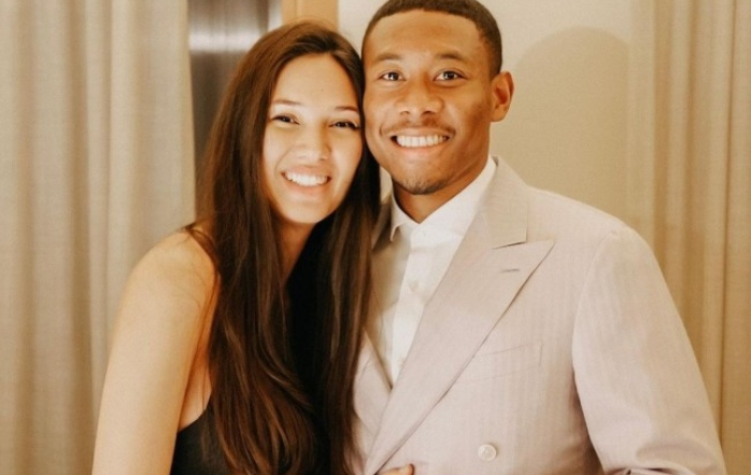 David Alaba y Shalimar Heppner