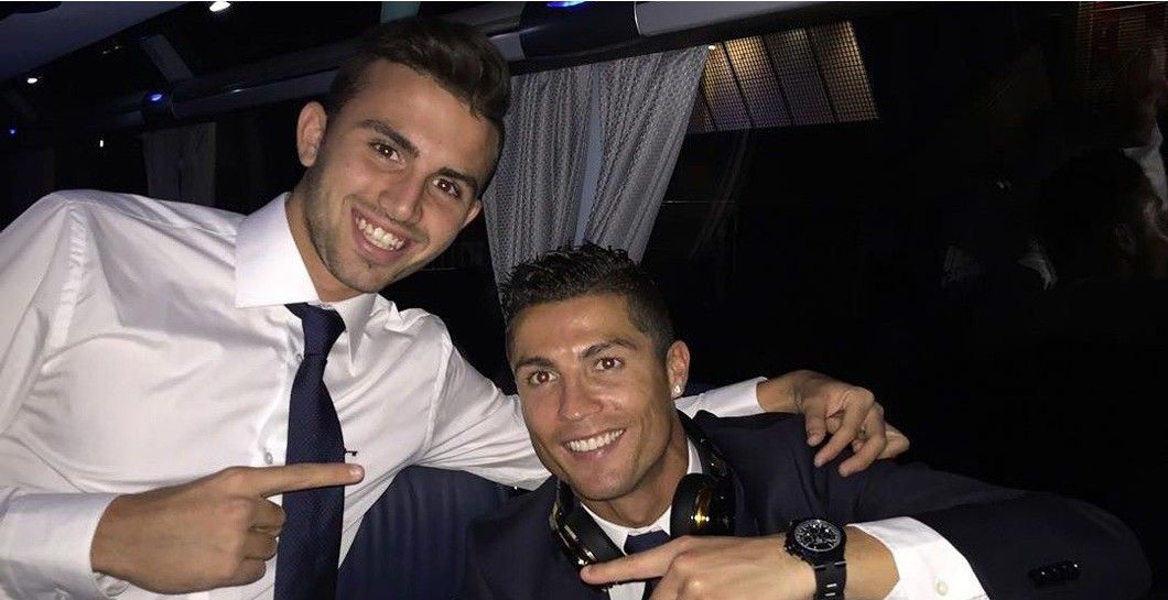 borja mayoral y cristiano ronaldo