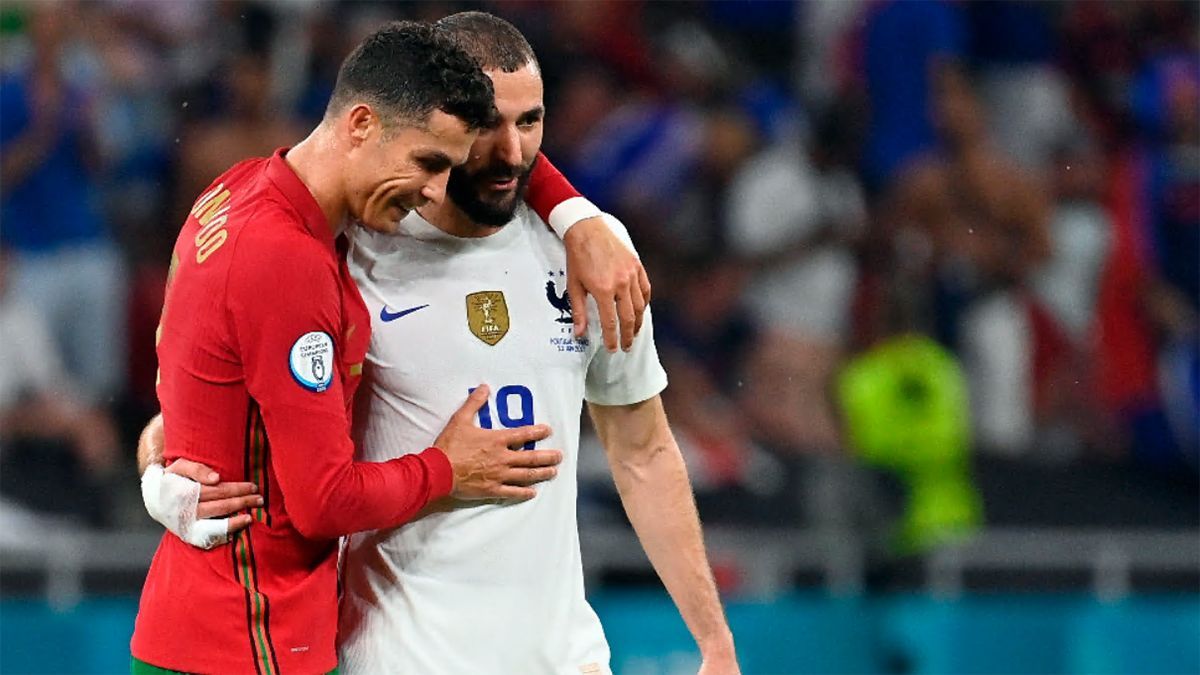 Cristiano Ronaldo y Karim Benzema