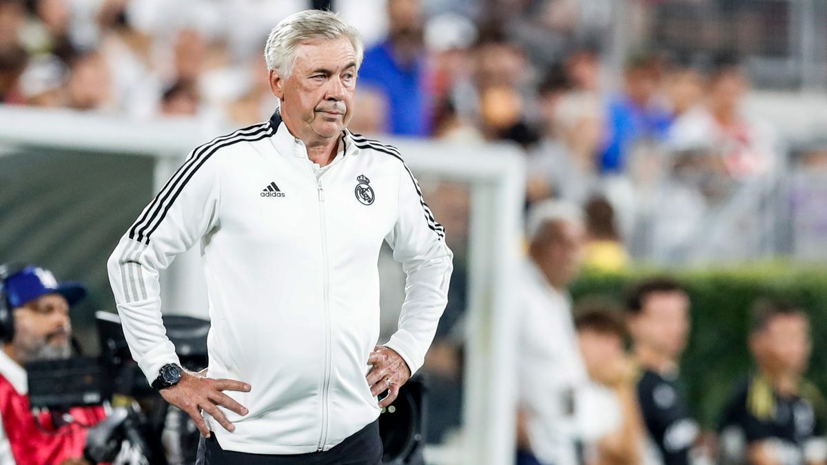 Ancelotti alucinó con el vestuario del Rose Bowl