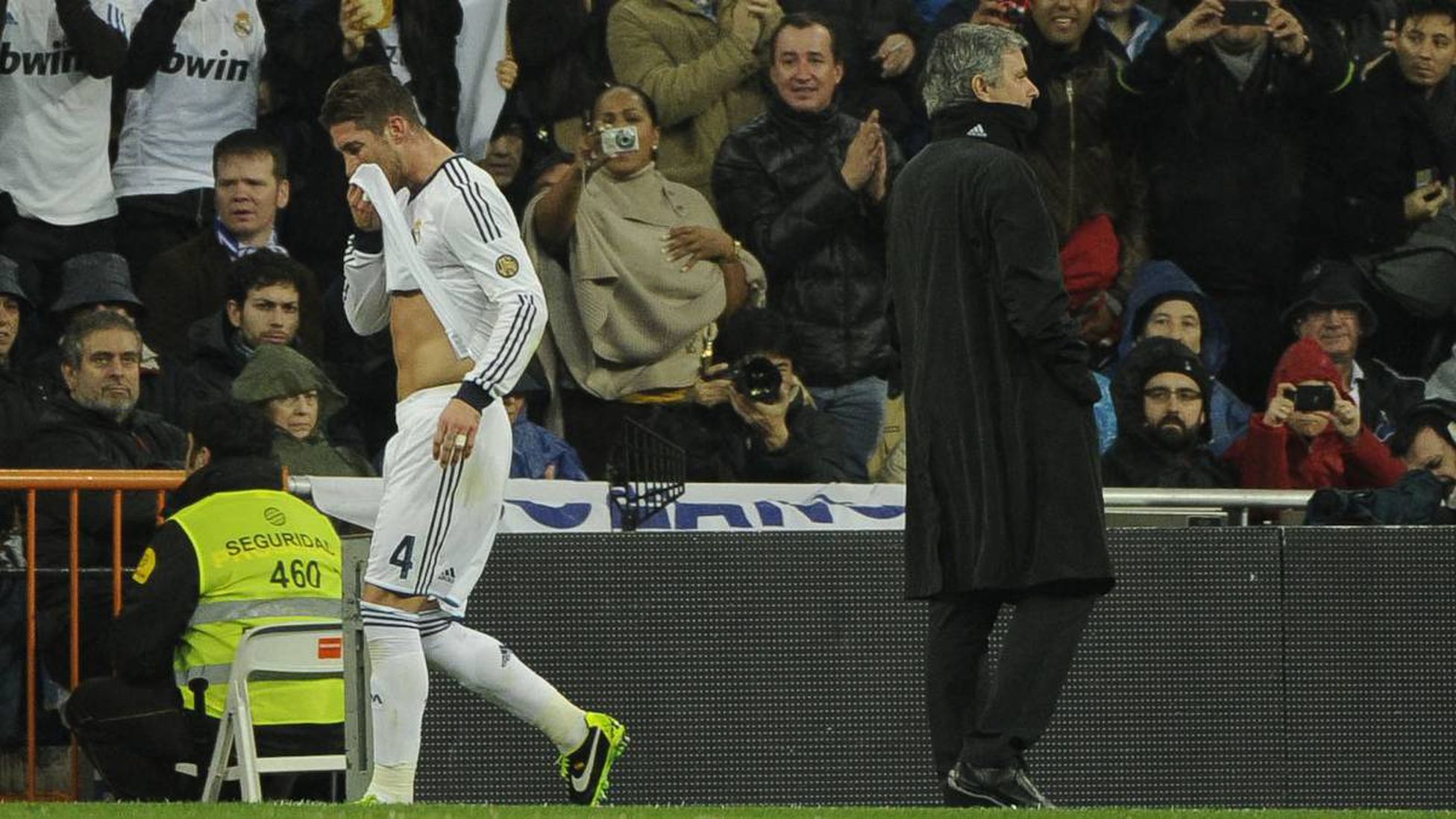 Sergio Ramos y Mourinho siempre tuvieron una relación muy tensa