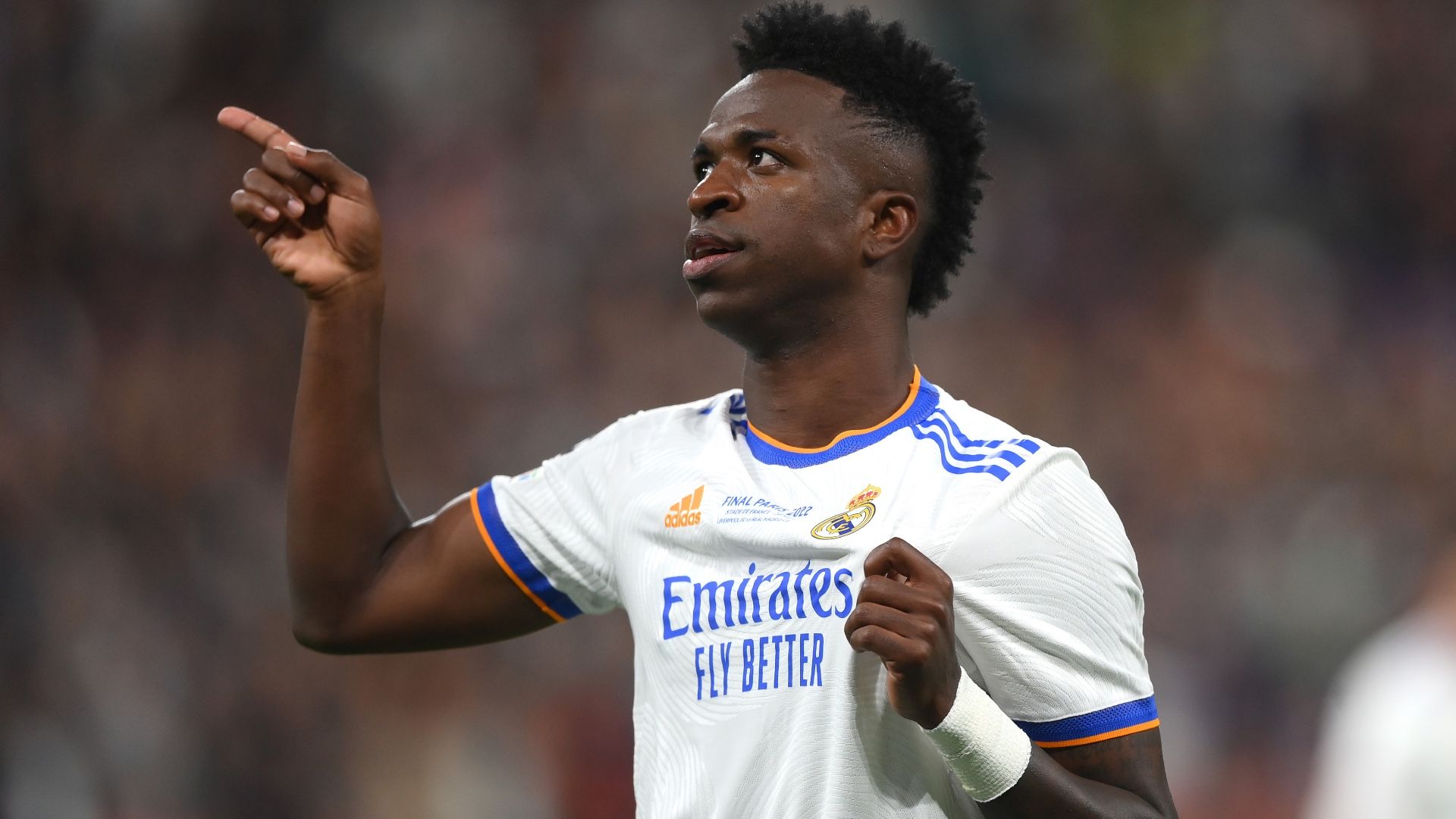 Vinicius Junior con el Real Madrid