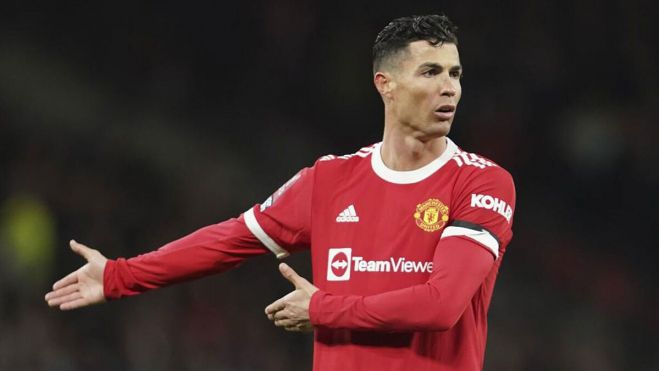 Cristiano Ronaldo con el Manchester United