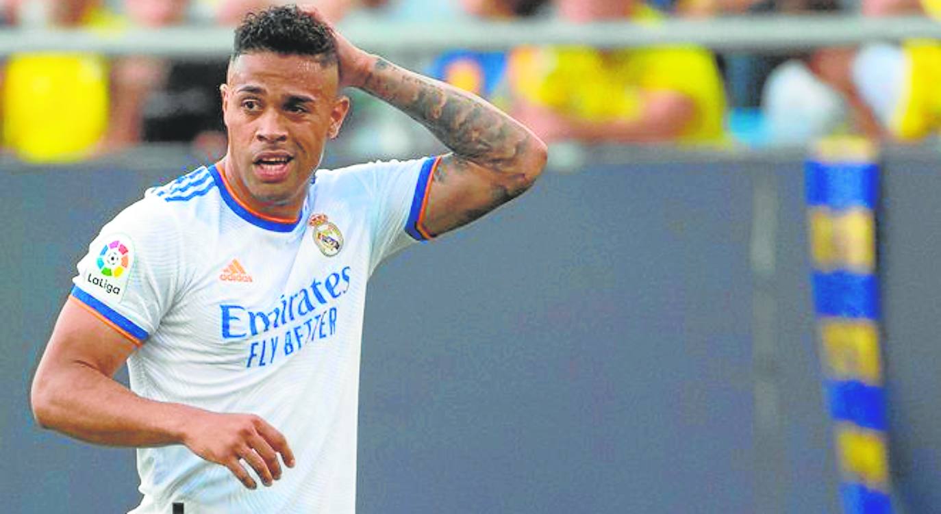 Mariano Díaz en un partido de la pasada temporada