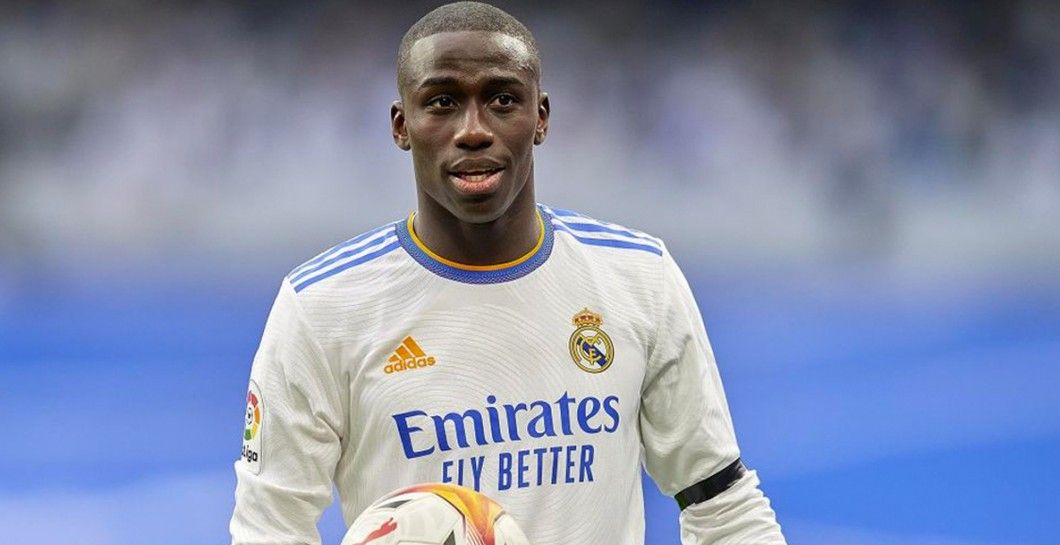 Mendy con el Real Madrid la pasada temporada