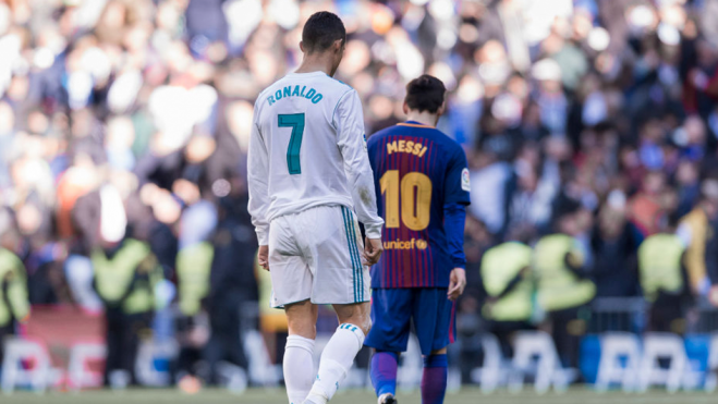 Cristiano y Messi en el último Real Madrid Barça que disputaron juntos. Además, fue el más caro de la historia.