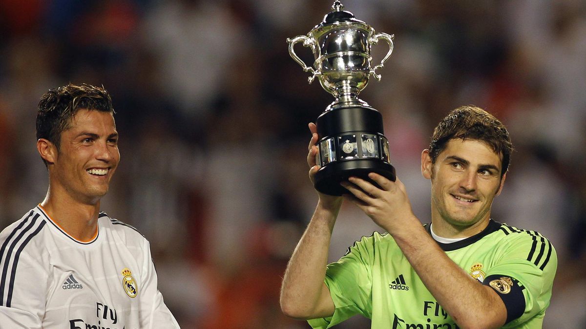 Cristiano Ronaldo e Iker Casillas
