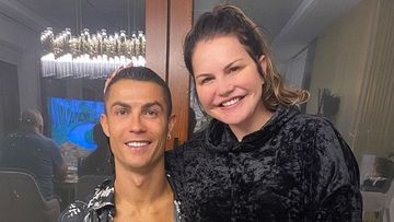Cristiano Ronaldo y su hermana Katia