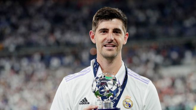 Thibaut Courtois fue elegido el MVP de la final de la Champions