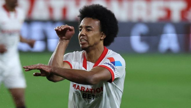 Koundé con el Sevilla Koundé con el Sevilla