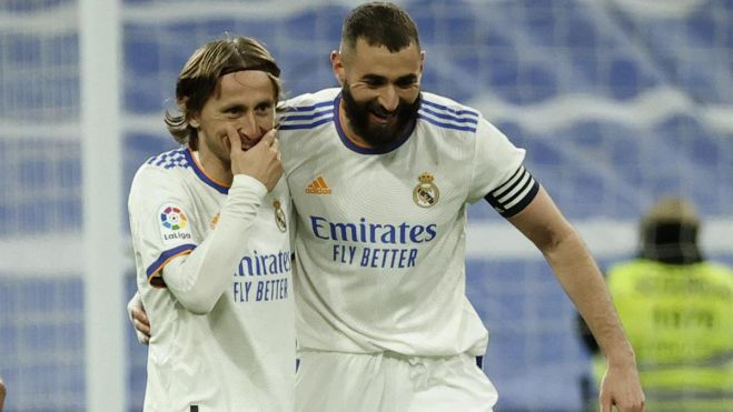luka modric y karim benzema luka modric y karim benzema