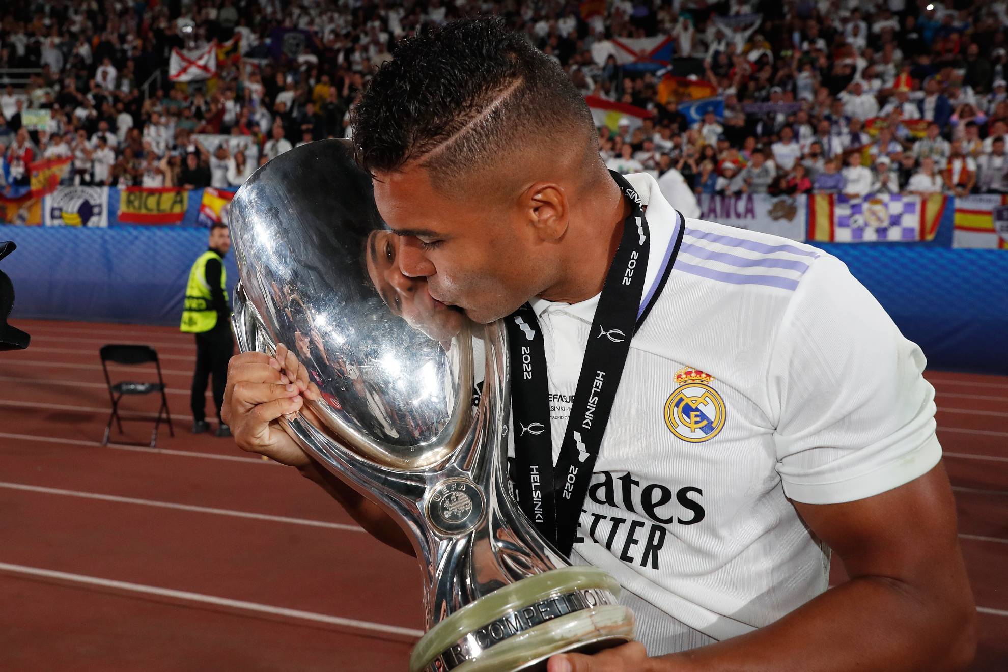Casemiro se va del Madrid tras haber sido el MVP de la final de la Supercopa de Europa