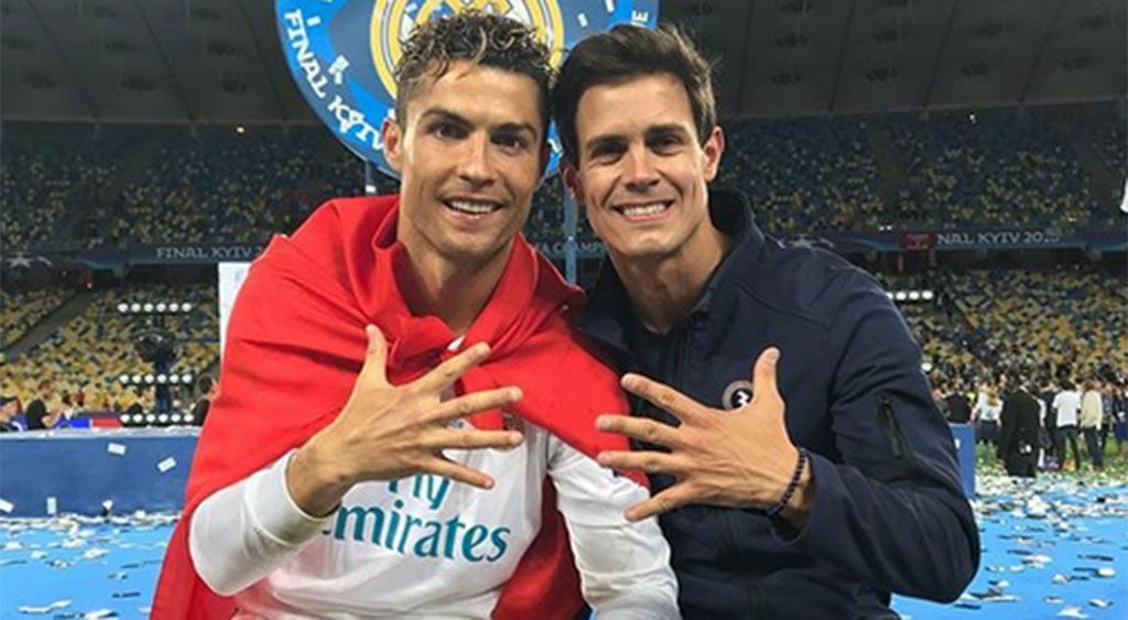 edu aguirre y cristiano ronaldo