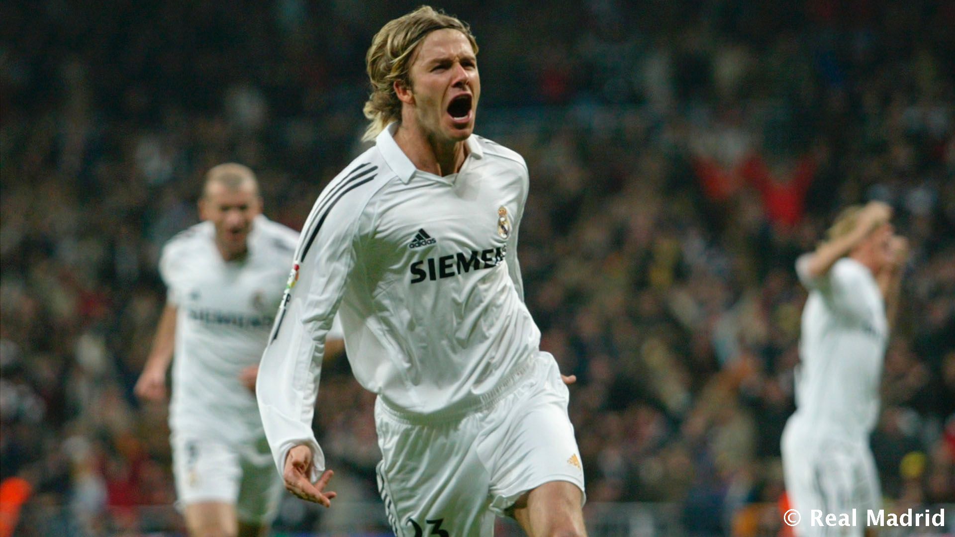 láser laberinto preparar Todos los goles que marcó David Beckham en el Real Madrid