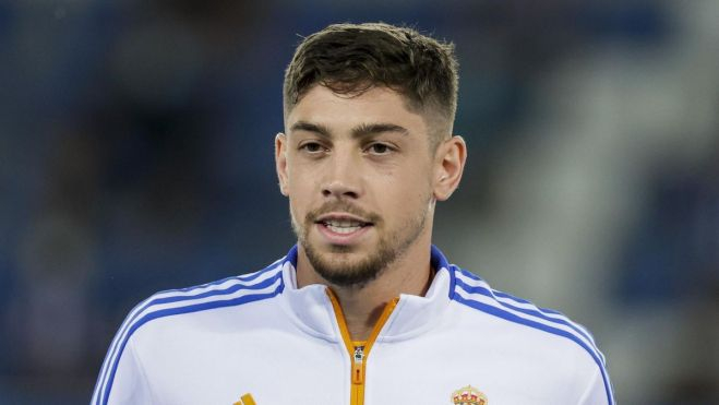 Fede Valverde con el Real Madrid