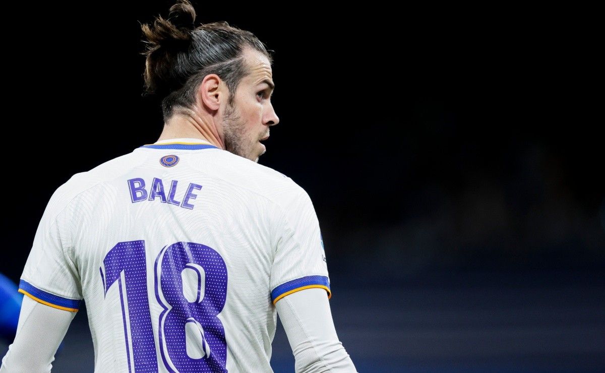 Gareth Bale con el Real Madrid en su última temporada de blanco