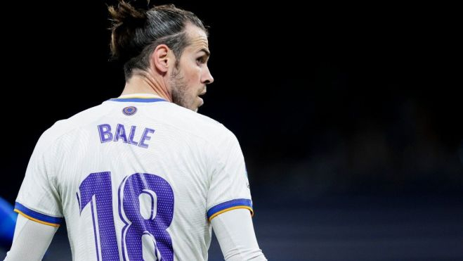 Gareth Bale con el Real Madrid en su última temporada de blanco