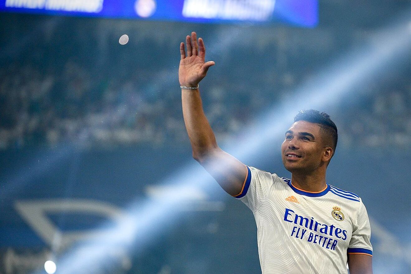 Casemiro se marcha del Madrid tras haber ganado 18 títulos