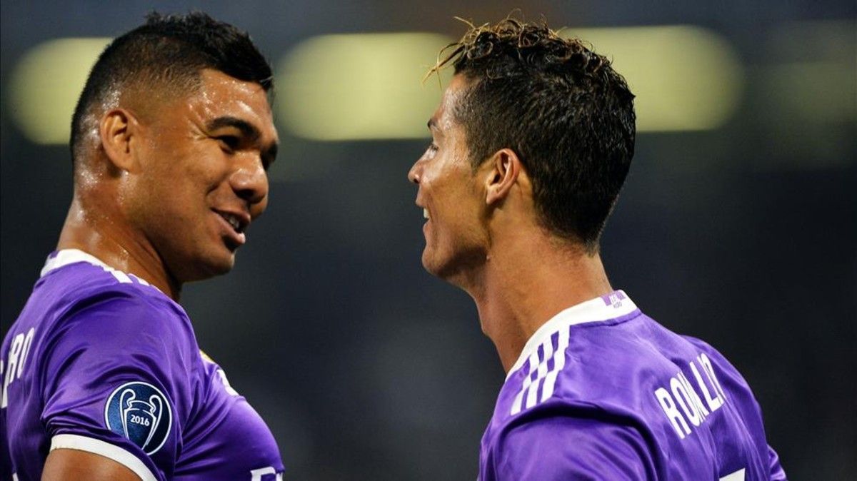 Casemiro y Cristiano estuvieron cuatro años juntos en el Madrid
