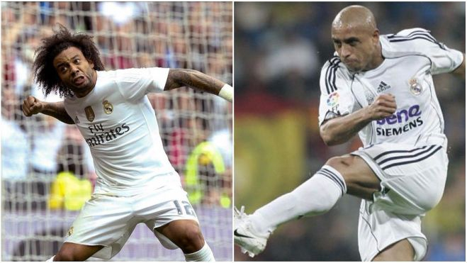 marcelo y roberto carlosbesoccer marcelo y roberto carlosbesoccer
