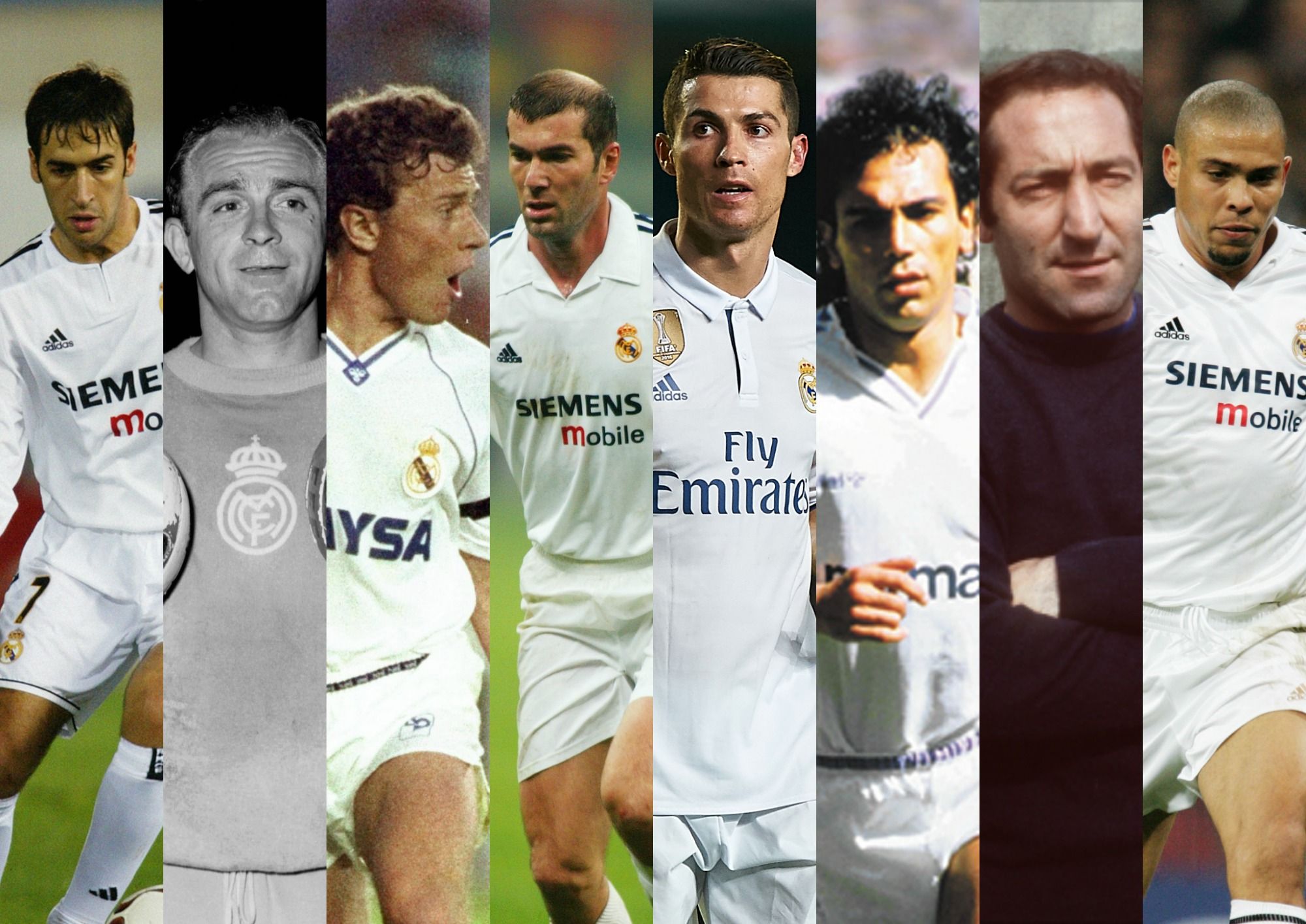 Futbolistas legendarios del Real Madrid