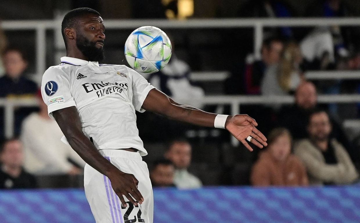 Rüdiger, en su debut oficial como jugador del Real Madrid