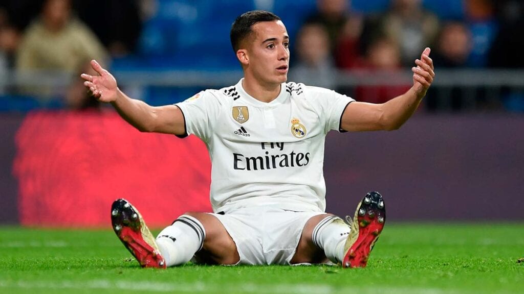 Lucas Vázquez se queja de una acción antirreglamentaria al árbitro