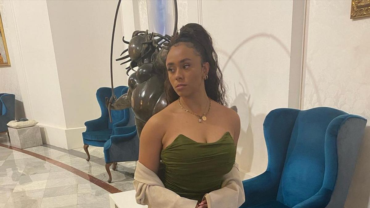 Ornella es la novia de Tchouameni y ha empezado a transmitir su tranquilidad en España