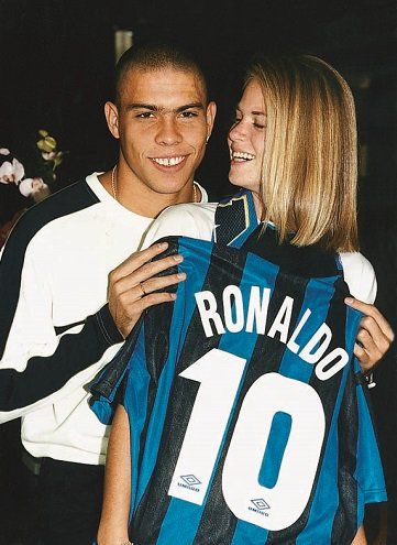 Ronaldo Nazario y Susana Werner