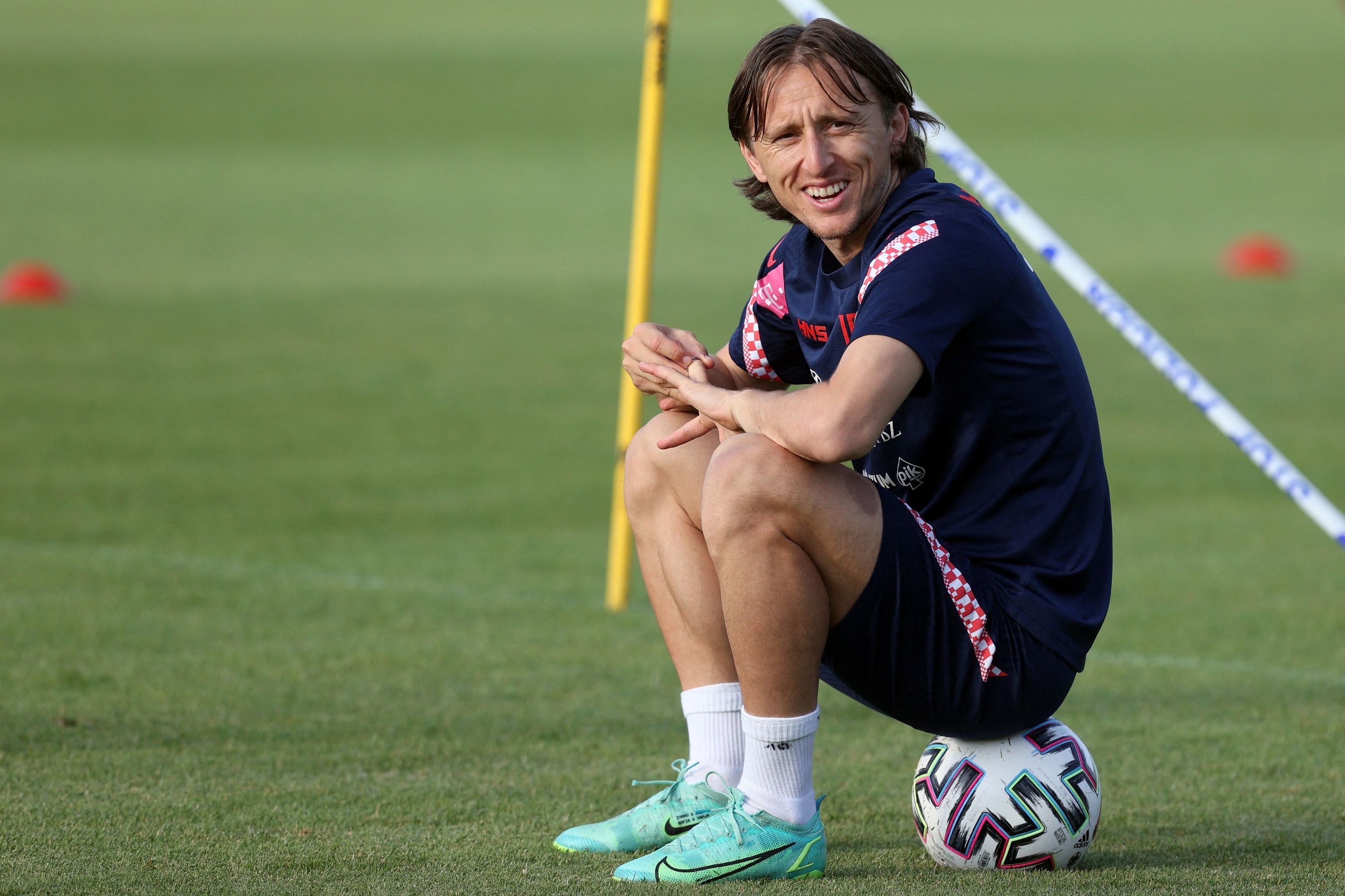 Luka Modric, más conocido como Vinagre. Un hombre simpático.