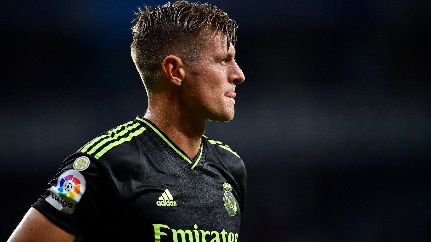 Toni Kroos en un partido de esta temporada