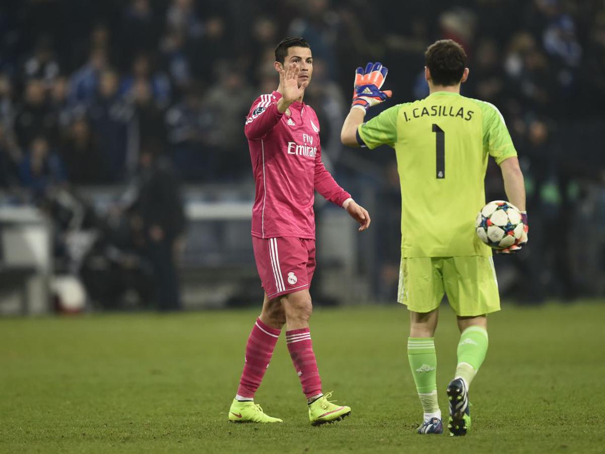 iker casillas y cristiano ronaldo
