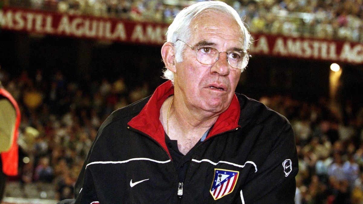 Luís Aragonés, leyenda del Atlético de Madrid