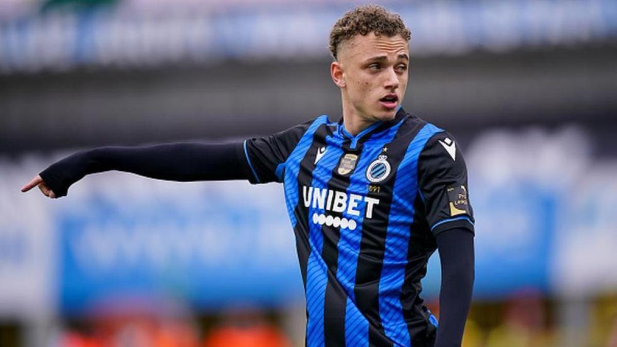 Noa Lang, futbolista del Brujas